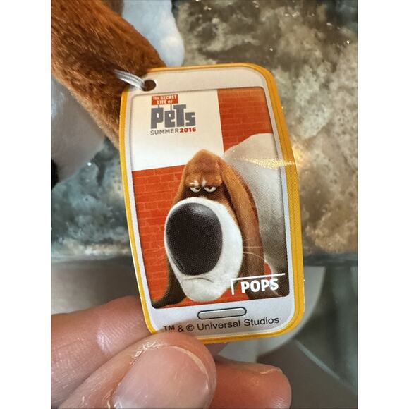 Secret Life Of Pets Set Of 2 Duke And Pops Happy Meal Toys‎ 5” Long - Picture 15 of 16